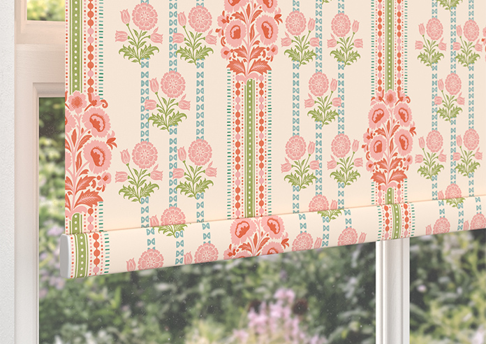 Petal & Block Jaipur Stripe, Dhara - Twist & Fit Roller Blind - Image 4